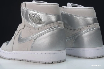Hyperoad  JORDAN NEUTRAL 1 METALLIC SPECIAL GREY (WITH JAPAN SILVER BOX) AIR 0731